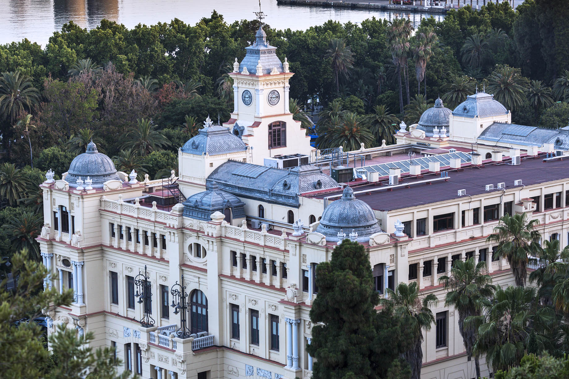 City Council building in Malaga